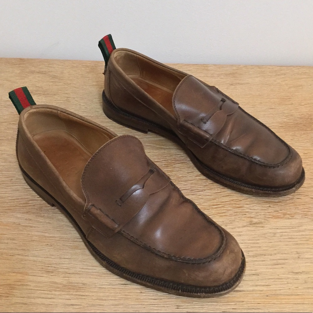 Gucci Tobias Penny Loafers